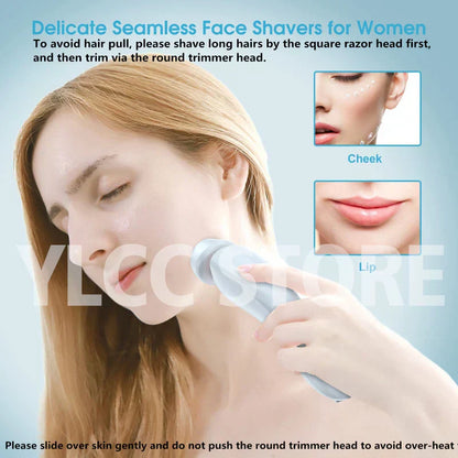 SmoothGlide Women’s Electric Razor – Painless & Rechargeable